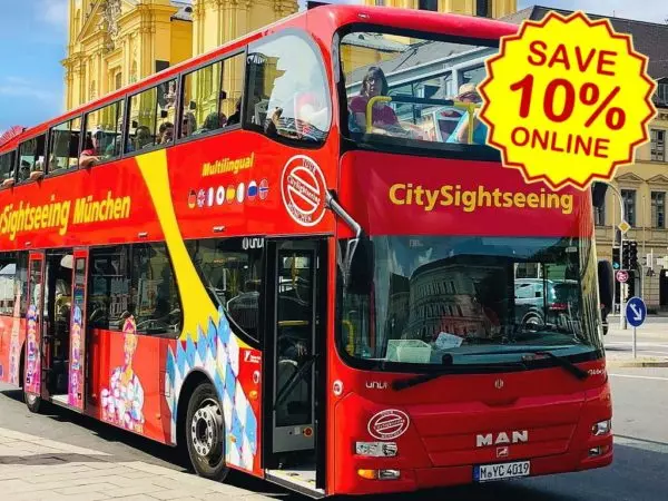 City Tours Munich | CitySightseeing Munich – Red Double Decker Bus