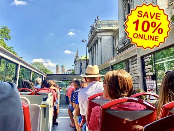 City Tours Munich | CitySightseeing Munich – Open Top Double Decker Bus